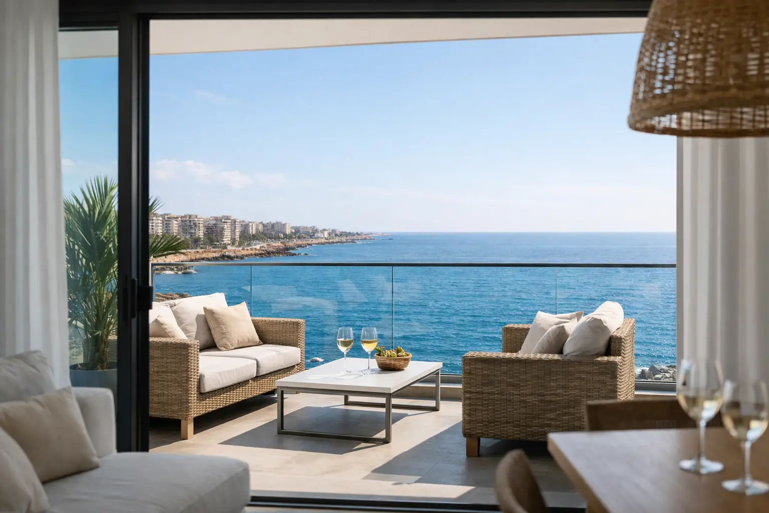 Lejlighed med havudsigt i Torrevieja