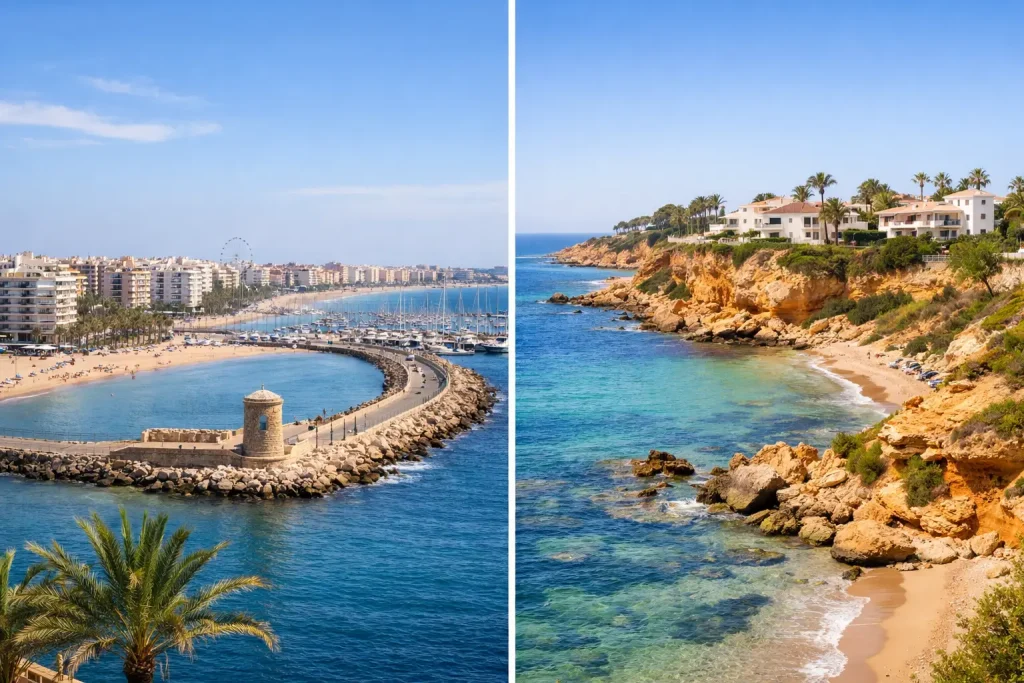 Torrevieja versus Orihuela Costa