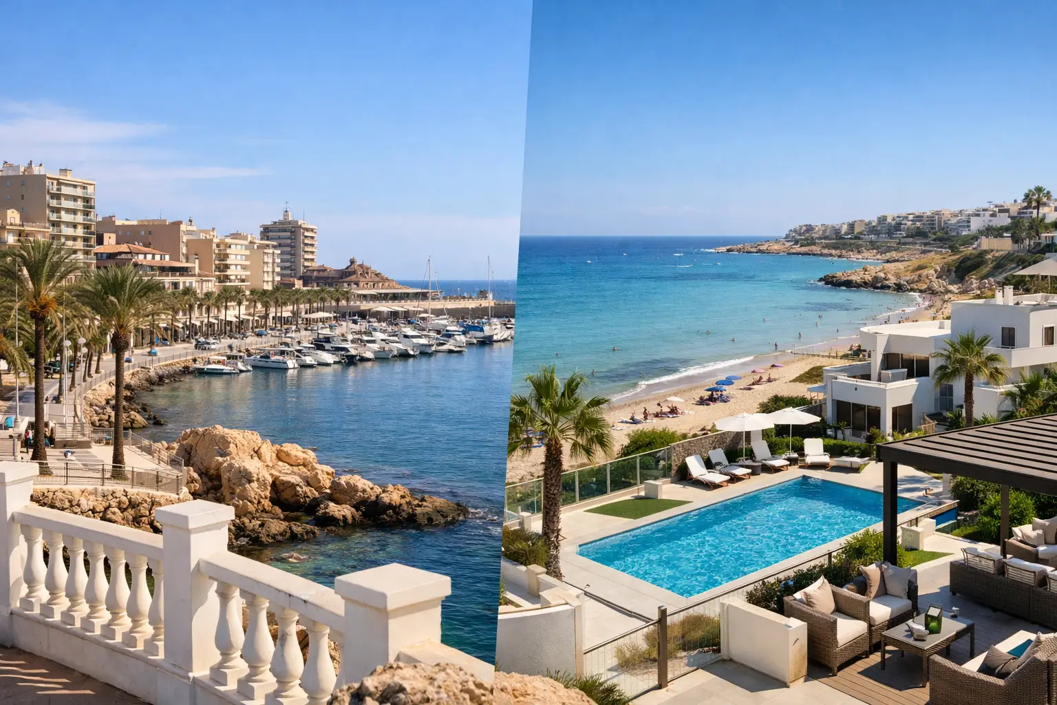 Torrevieja eller La Zenia bolig - hvad vælger du?