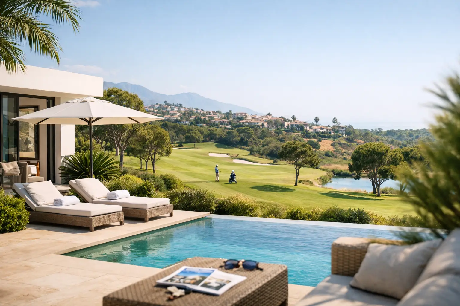 Villa nær golfbane i Spanien: Sådan vælger du